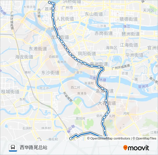 288A路 Bus Line Map