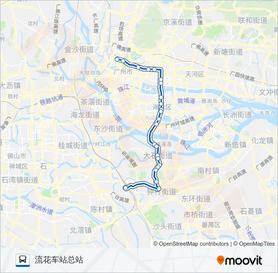 301A路 Bus Line Map