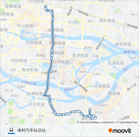 302A路 Bus Line Map