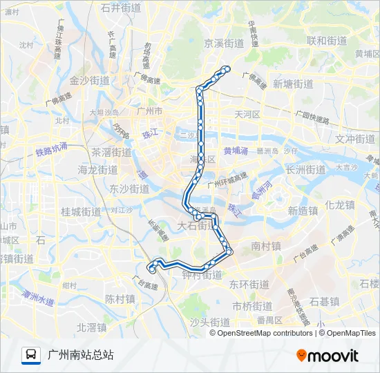 303A路 Bus Line Map