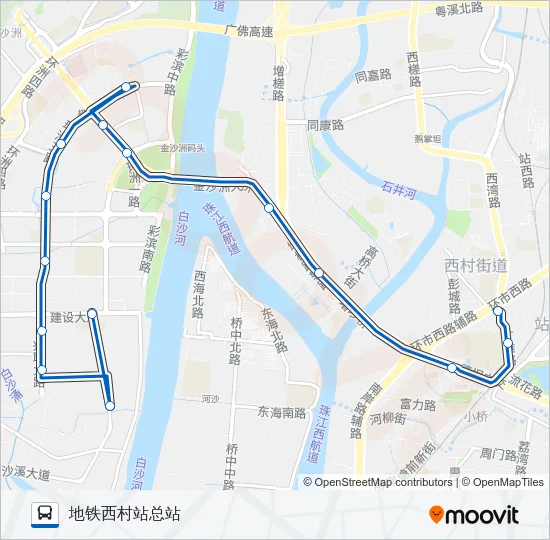 429A路 Bus Line Map