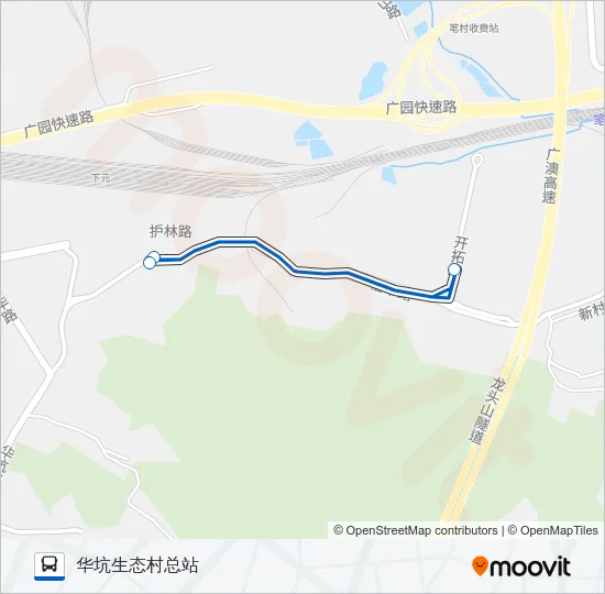 434A路 Bus Line Map