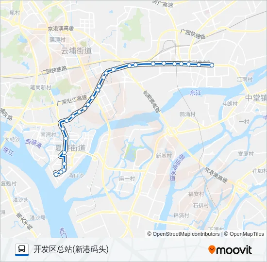 571B路 Bus Line Map