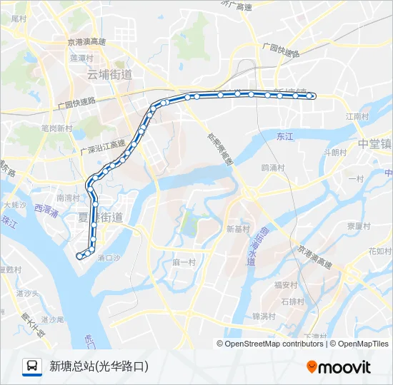 571B路 Bus Line Map