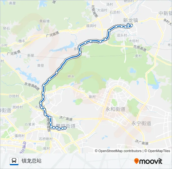 575A路 Bus Line Map