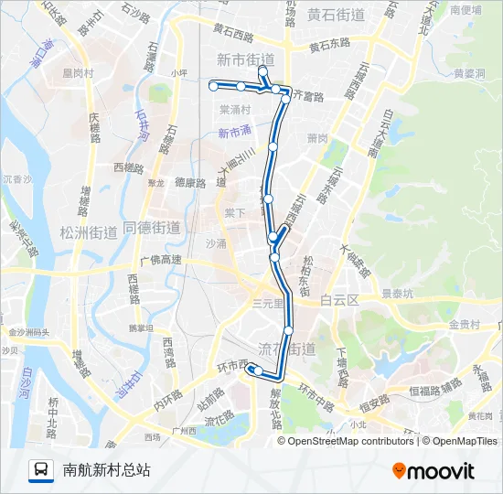 807A路 Bus Line Map