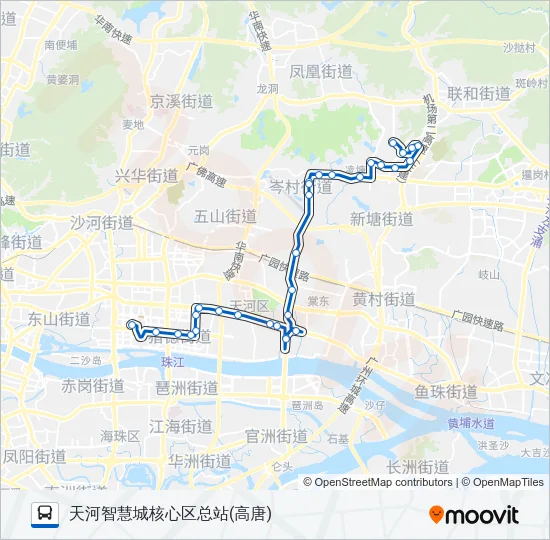 901A路 Bus Line Map