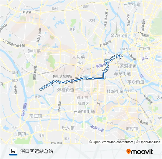 佛277路 Bus Line Map