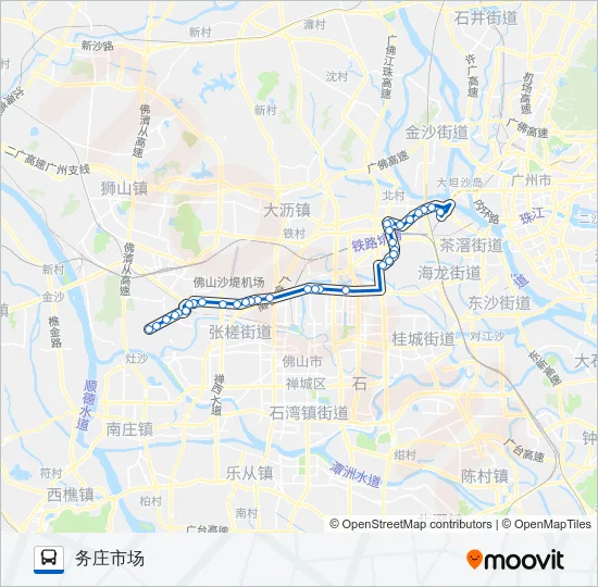 佛277路 Bus Line Map