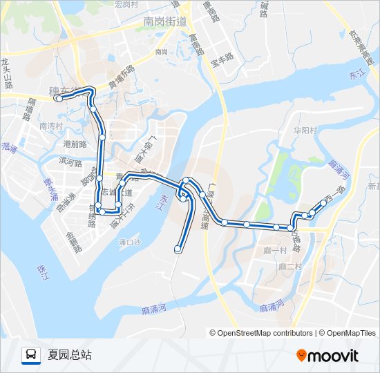 公交广368路的线路图
