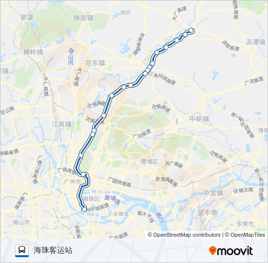 公交广从11路的线路图