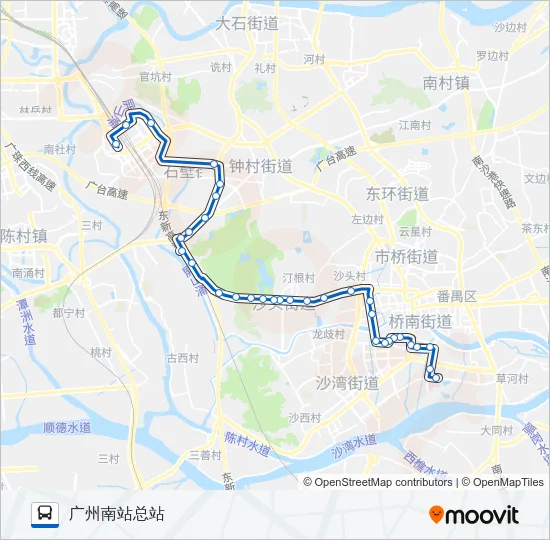 番129路 Bus Line Map