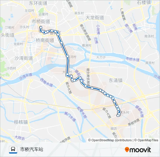 番150路 Bus Line Map