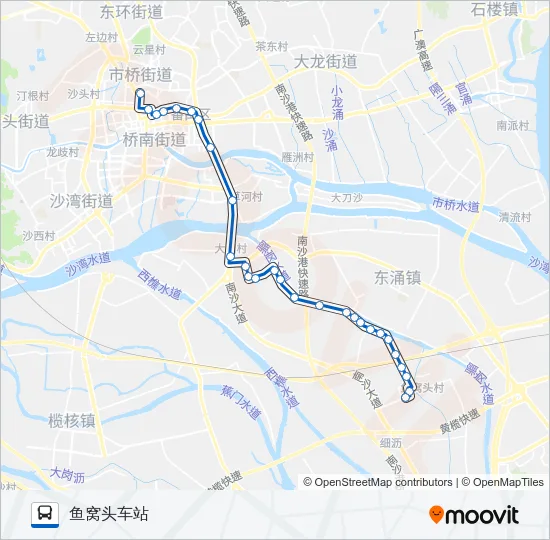 番150路 Bus Line Map