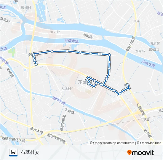 番155路 Bus Line Map