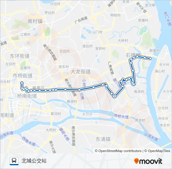 番160路 Bus Line Map