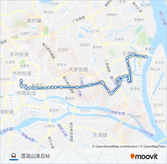番160路 Bus Line Map