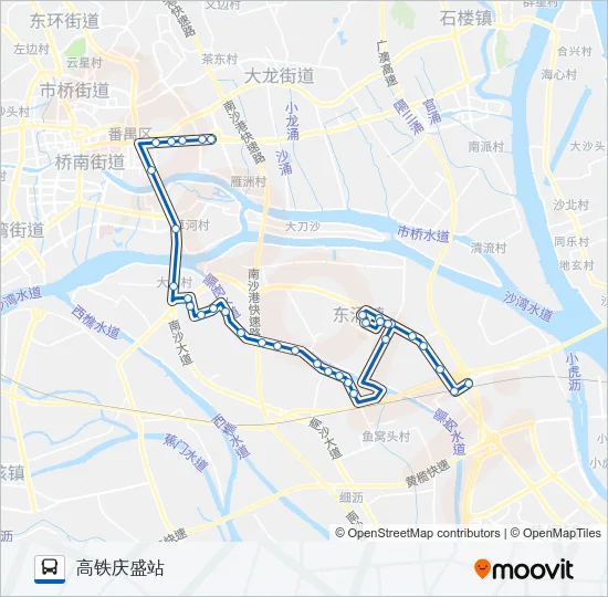 番161路 Bus Line Map