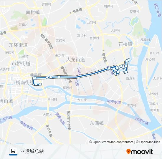 番162路 Bus Line Map
