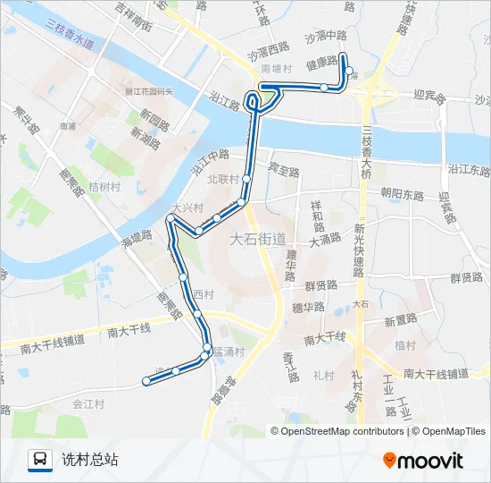 番181路 Bus Line Map