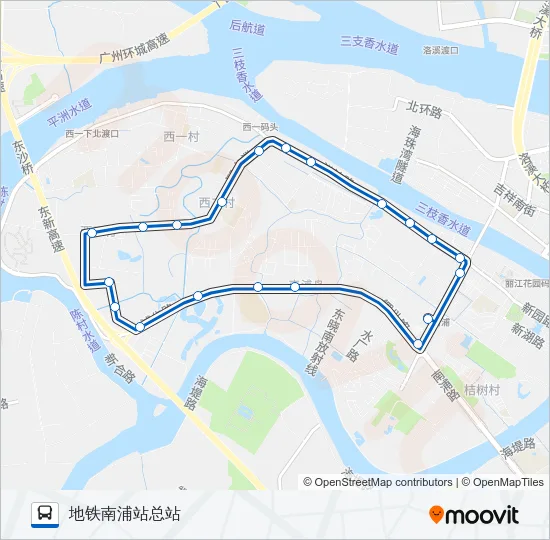 番189路 Bus Line Map