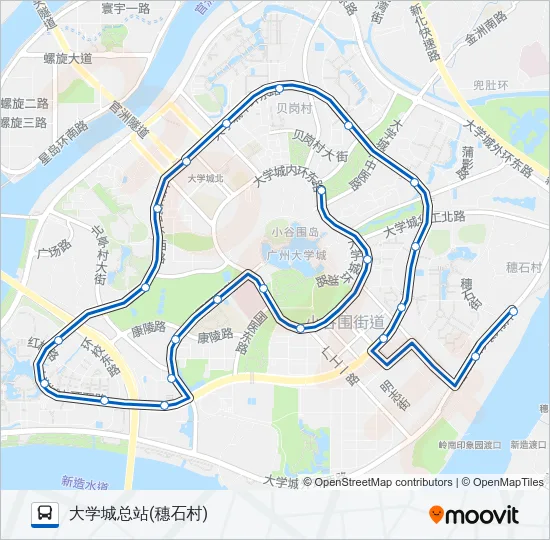 番201路 Bus Line Map