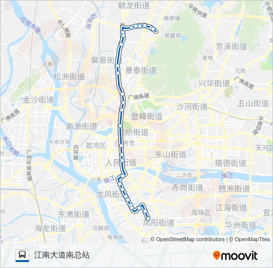 244路短线 Bus Line Map