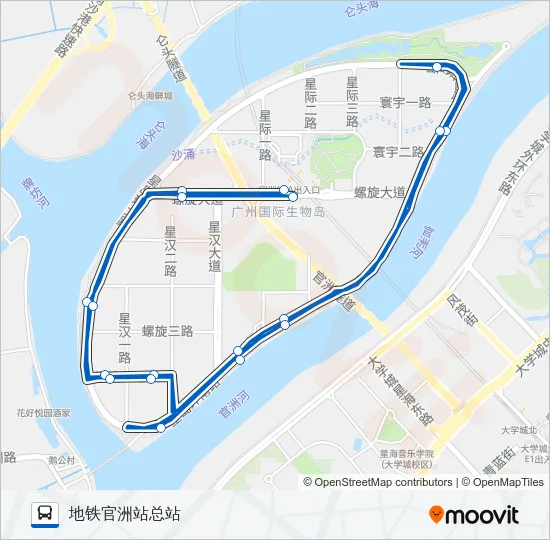 353路环线 Bus Line Map