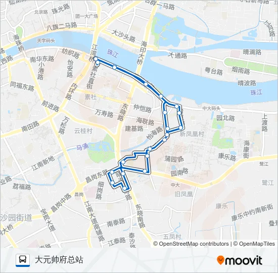 460路环线 Bus Line Map