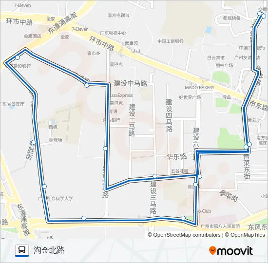 483路环线 Bus Line Map