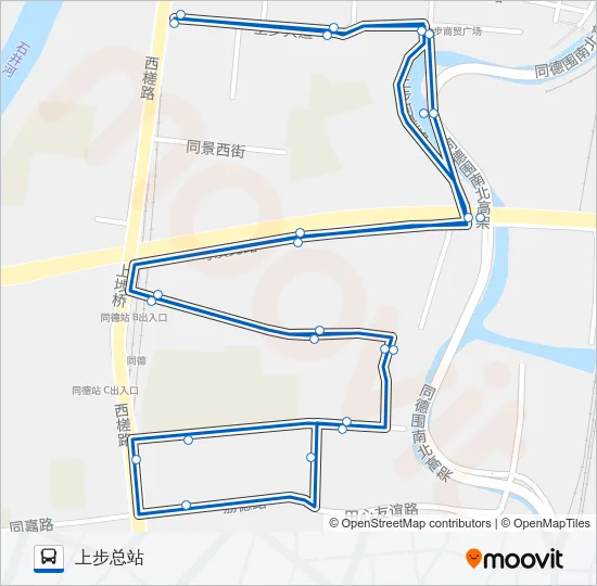 730路环线 Bus Line Map
