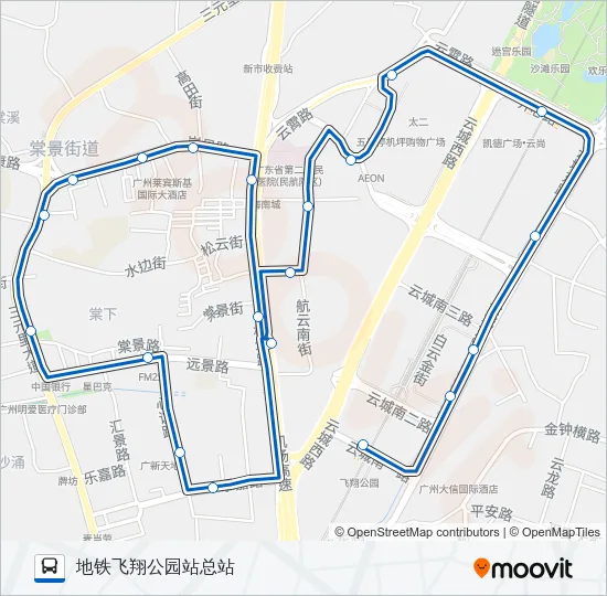741路环线 Bus Line Map