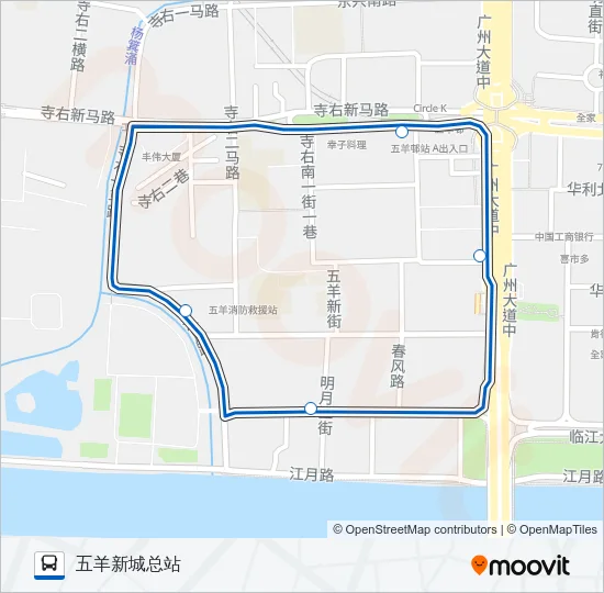 781路环线 Bus Line Map