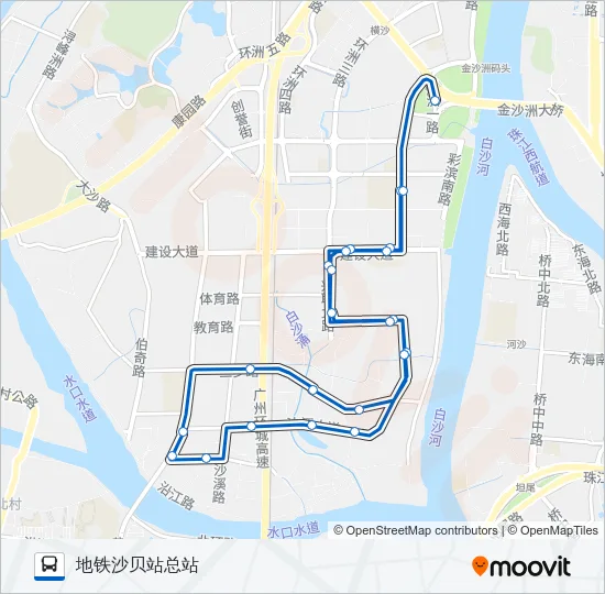 789路环线 Bus Line Map