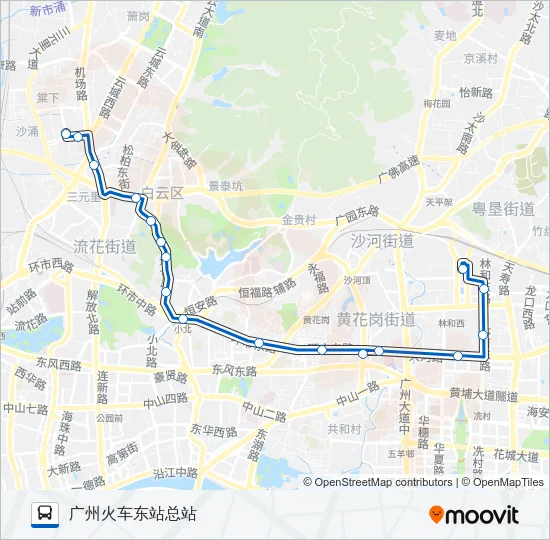 810路短线 Bus Line Map