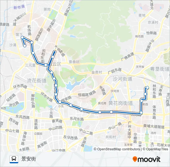 810路短线 Bus Line Map