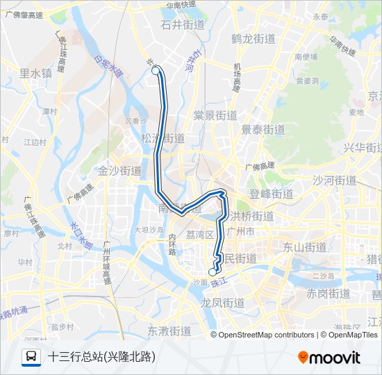 商务专线2路 Bus Line Map