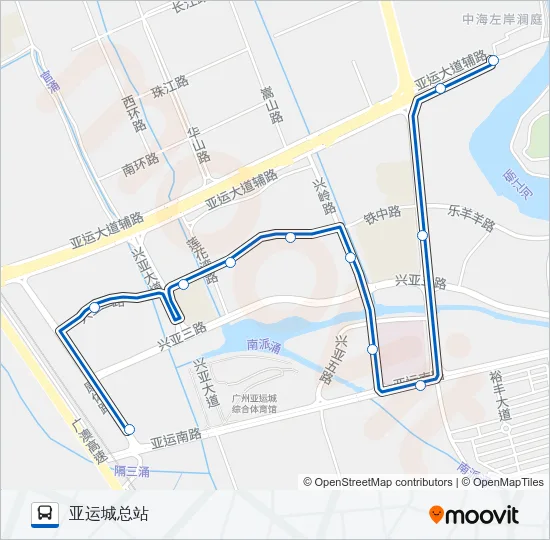 番162B路 Bus Line Map