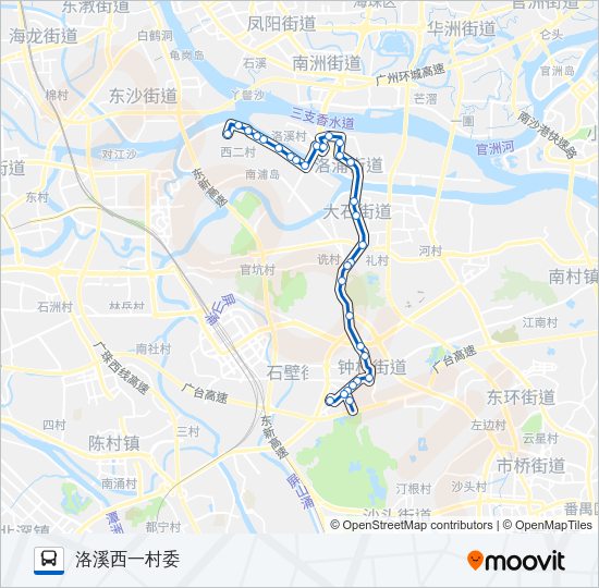 番25路长线 Bus Line Map