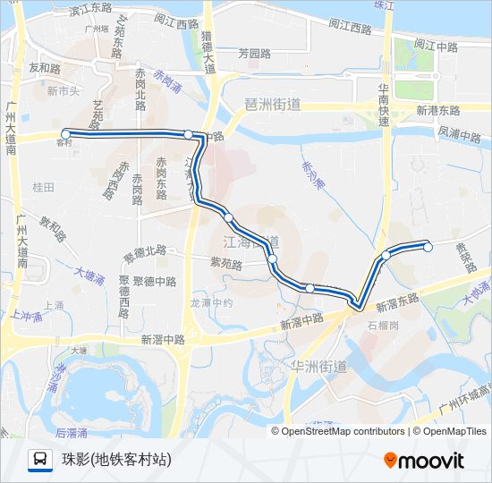 公交高峰快6路路的线路图