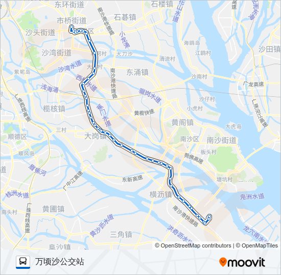 公交番142短线路的线路图