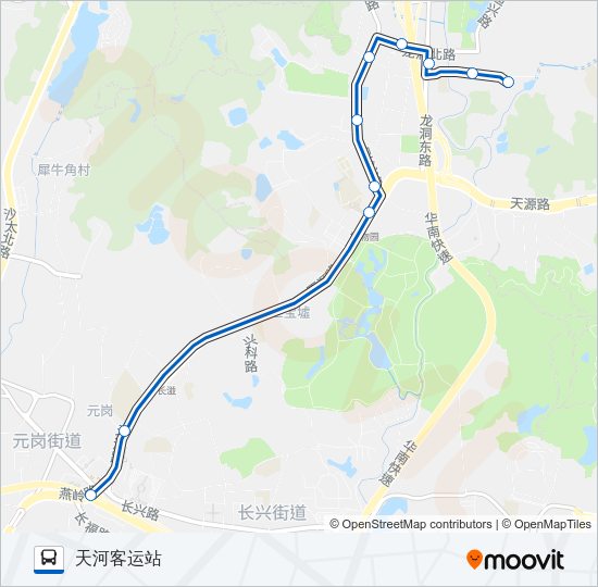 公交高峰快10路路的线路图