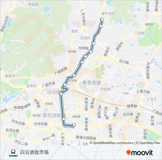 公交高峰快15路路的线路图