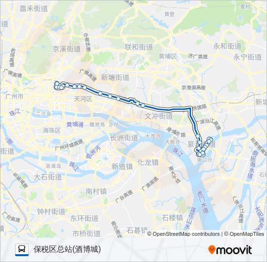 公交高峰快28路路的线路图