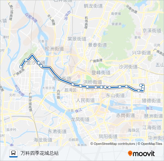 公交高峰快30路路的线路图