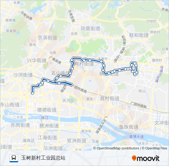 公交高峰快32路路的线路图