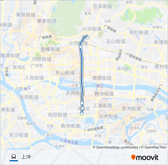 公交高峰快35路路的线路图