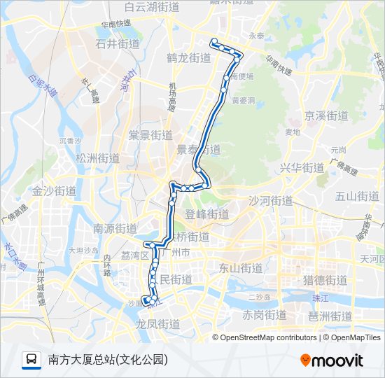 公交高峰快36路路的线路图