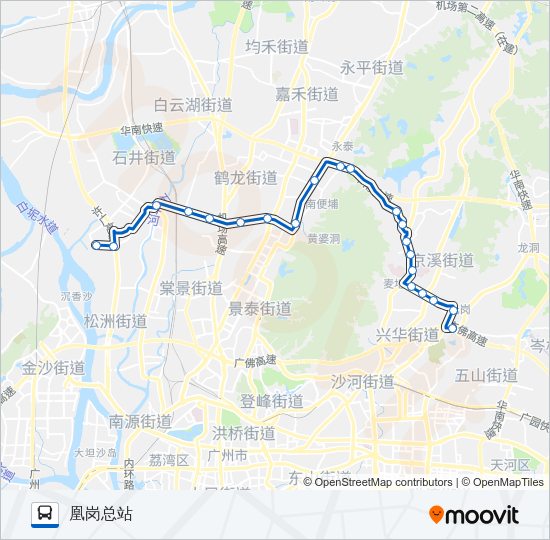 公交高峰快48路路的线路图