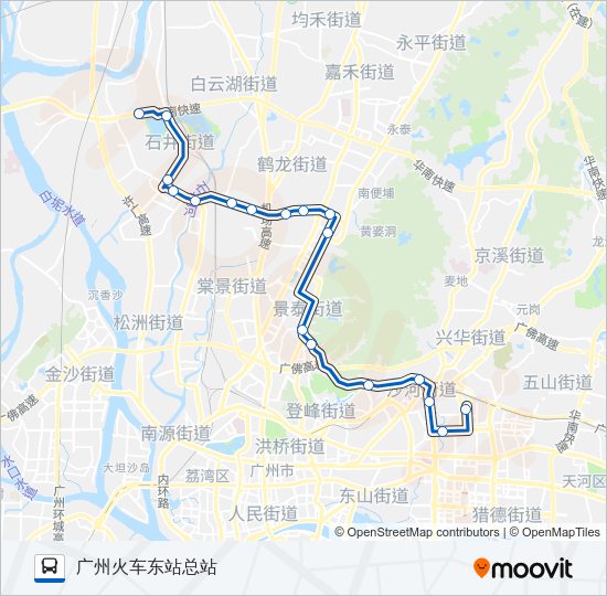 公交高峰快49路路的线路图
